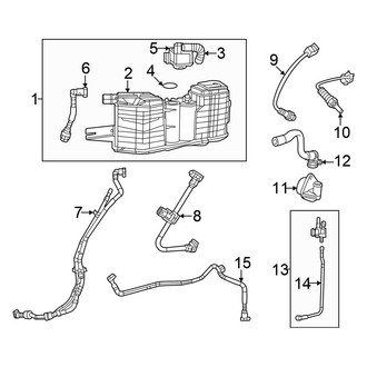 Chrysler OE - Emission System - Emission Components (3.6L)