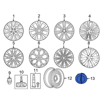 Chrysler OE - Wheel Cap