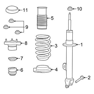 Chrysler OE - Front Suspension - Struts & Components (RWD)