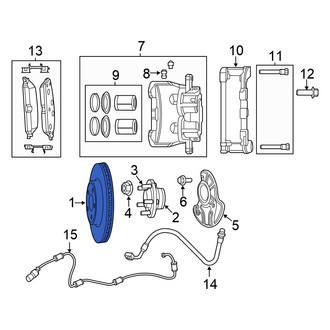 Chrysler OE - Front Disc Brake Rotor