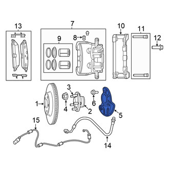 Chrysler OE - Front Right Brake Dust Shield