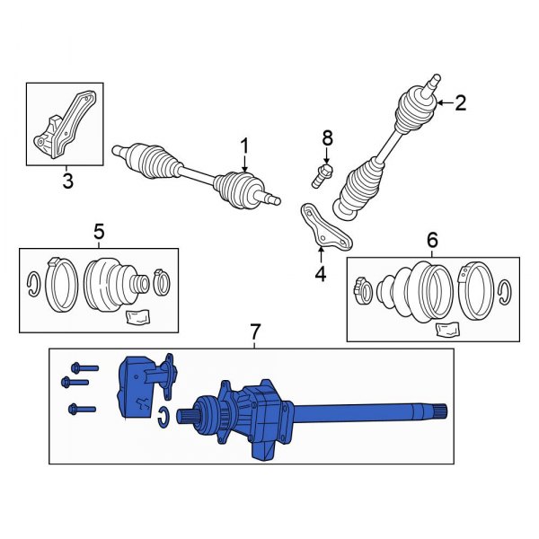 CV Intermediate Shaft