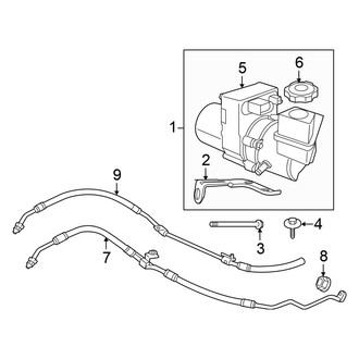 Chrysler OE - Steering Gear & Linkage - Pump & Hoses (Hydraulic)