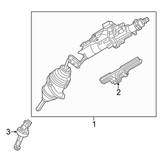Chrysler OE - Steering Column Assembly (AWD)