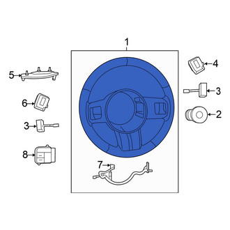 Chrysler OE - Steering Wheel