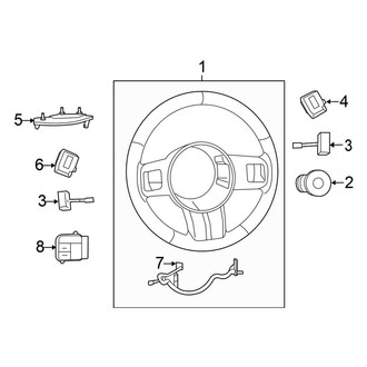 Chrysler OE - Steering Wheel & Trim
