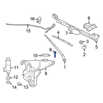 Chrysler OE - Washer Fluid Reservoir Screw