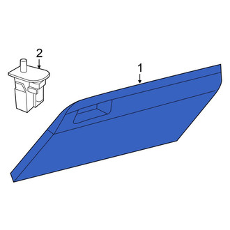 Chrysler OE - Front Glove Box Door