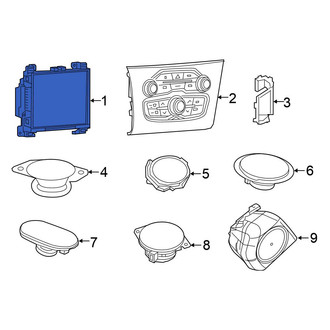Chrysler OE - Radio Control Unit