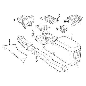 Chrysler OE - Console