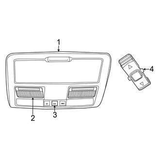 Chrysler OE - Overhead Console