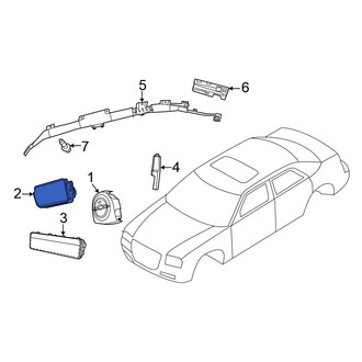 Chrysler OE - Upper Instrument Panel Air Bag
