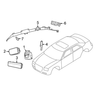 Chrysler OE - Restraint Systems - Air Bag Components (Air Bags)