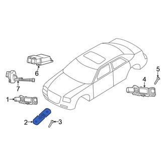 Chrysler OE - Air Bag Impact Sensor Bracket