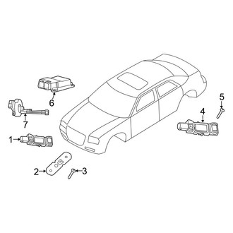 Chrysler OE - Restraint Systems - Air Bag Components (Modules & Sensors)