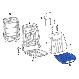 Chrysler OE - Front Right Seat Cover