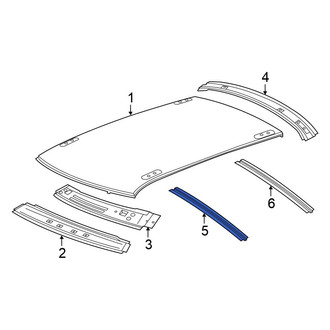 Chrysler OE - Front Roof Bow