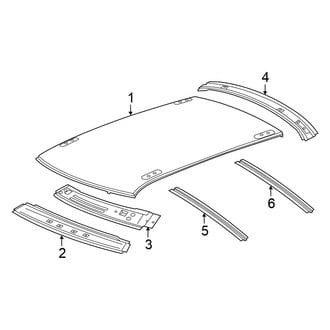 Chrysler OE - Roof & Components (W/O Sunroof)