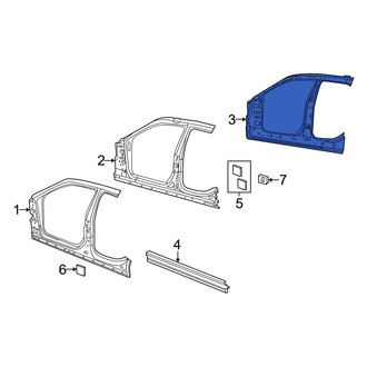Chrysler OE - Left Inner Uniside