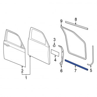 Chrysler 300 Door Seals & Weatherstripping – CARiD.com