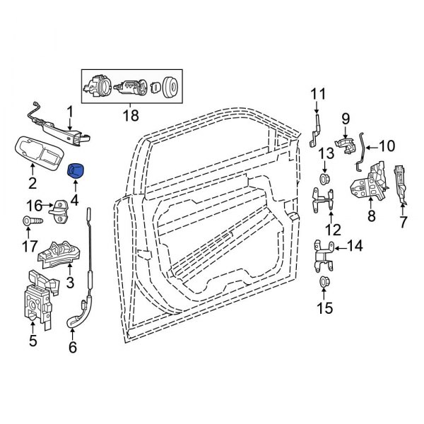 Exterior Door Handle Cover