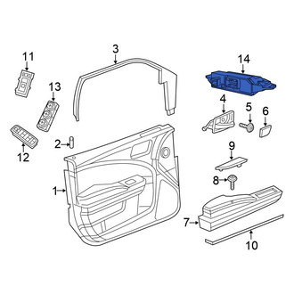 Chrysler OE - Front Left Door Control Module