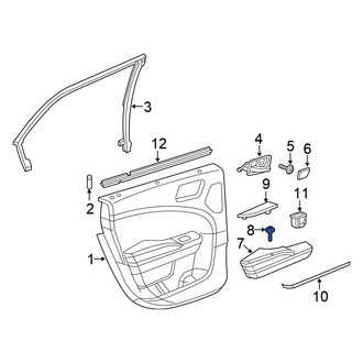 Chrysler OE - Door Armrest Screw