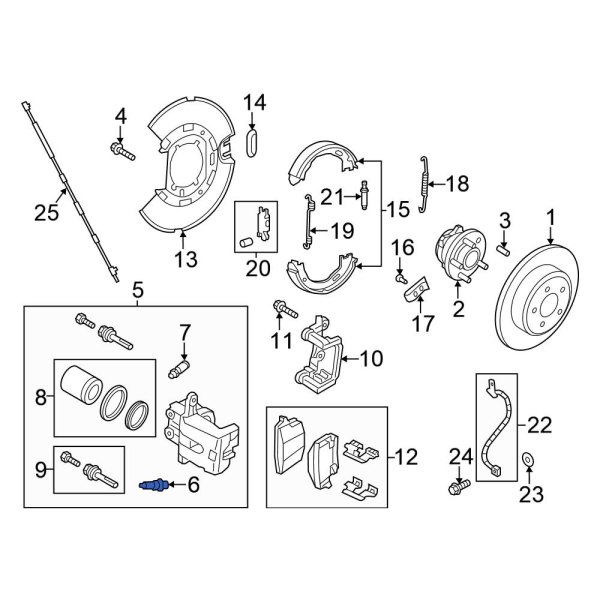 Brake Bleeder Screw