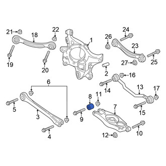 Chrysler OE - Front Lower Rearward Suspension Control Arm Bushing