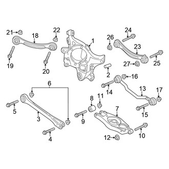 Chrysler OE - Rear Suspension - Suspension Components