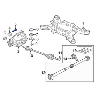 Chrysler OE - Differential Housing Bolt