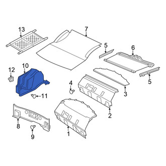 Chrysler OE - Rear Left Trunk Trim Panel