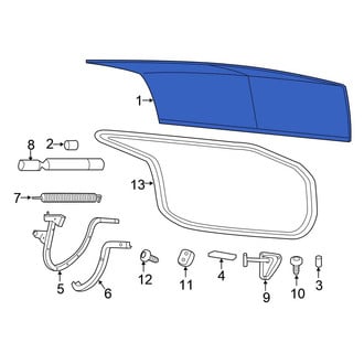 Chrysler OE - Rear Deck Lid