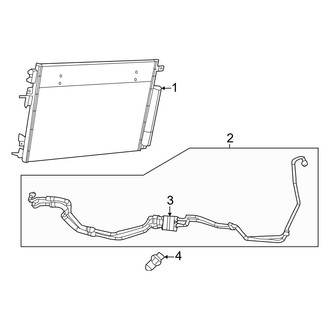 Chrysler OE - Cooling - Trans Oil Cooler