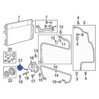 Chrysler OE - A/C Compressor Clutch Coil