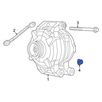 Chrysler OE - Alternator Nut