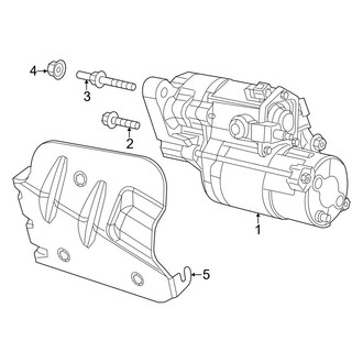 Chrysler OE - Electrical - Starter