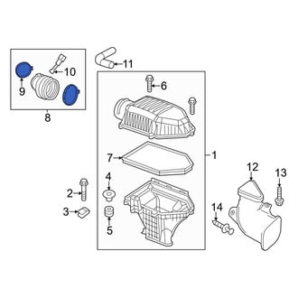 Chrysler OE - Engine Air Duct Clamp