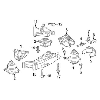 Chrysler OE - Engine & Transmission Mounting