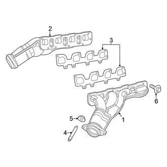 Chrysler OE - Exhaust System - Manifold (6.4L)