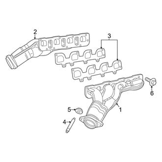 Chrysler OE - Exhaust System - Manifold