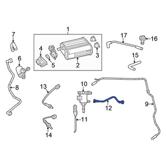 Chrysler OE - PCV Valve Hose