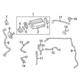 Chrysler OE - Emission System - Emission Components (6.4L)