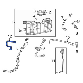 Chrysler OE - Evaporative Emissions System Lines