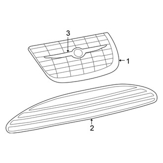 Chrysler OE - Grille & Components