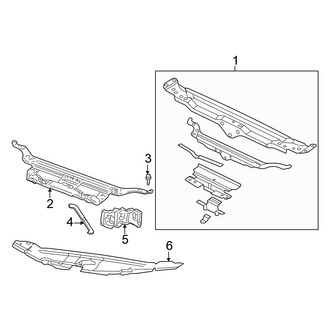Chrysler OE - Radiator Support