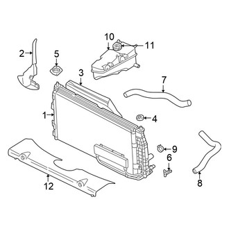 Chrysler OE - Cooling - Radiator & Components