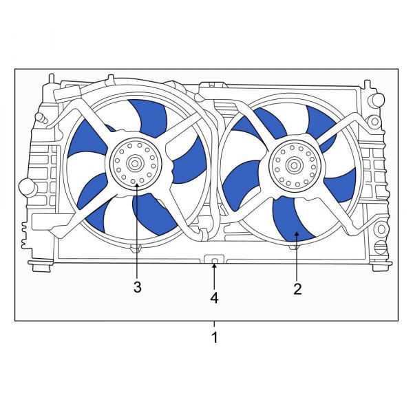 Engine Cooling Fan Blade