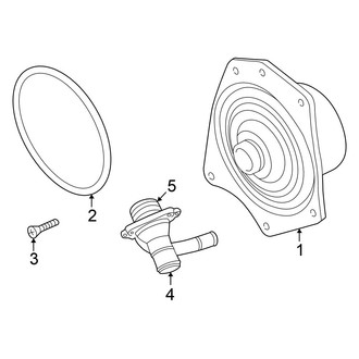 Chrysler OE - Cooling - Water Pump