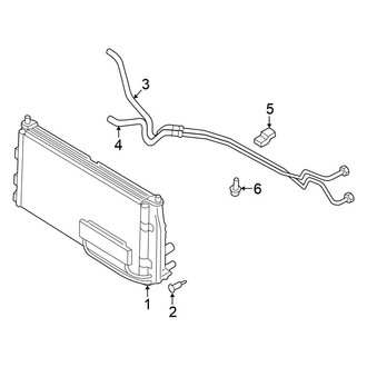 Chrysler OE - Cooling - Trans Oil Cooler